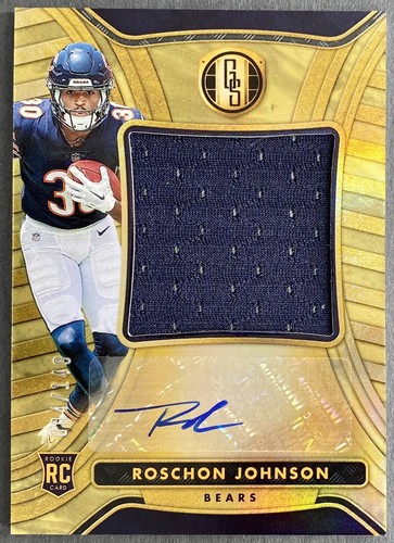 2023 Panini Gold Standard Roschon Johnson #RAJ-31