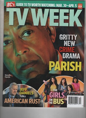 GIANCARLO ESPOSITO MAR 30 2024 TV WEEK NEWSPRINT MAGAZINE PARISH