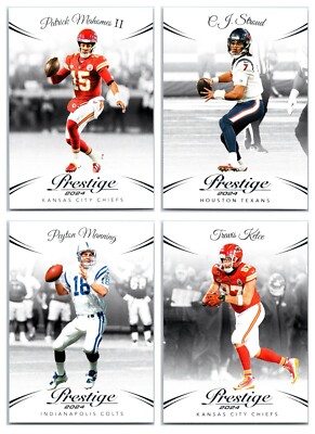 2024 Panini Prestige Football Singles #1-150 You Choose Complete Your Set