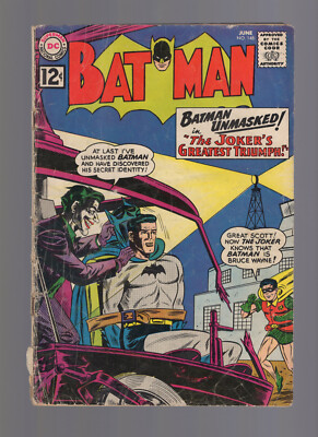 Batman #148 - DC Comics 1962 - Joker Appearance - Low Grade