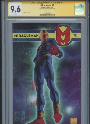 Miracleman #1 2014 CGC Signature Series 9.6~