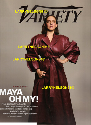 VARIETY MAGAZINE SEPTEMBER 11 2024 MAYA RUDOLPH SNL 911 JOE LOCKE STAR WARS TV