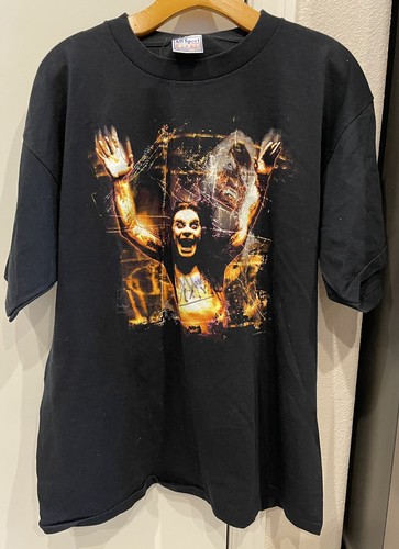 Vtg Y2K Ozzfest Ozzy Osbourne T-shirt Signed Joe Holmes