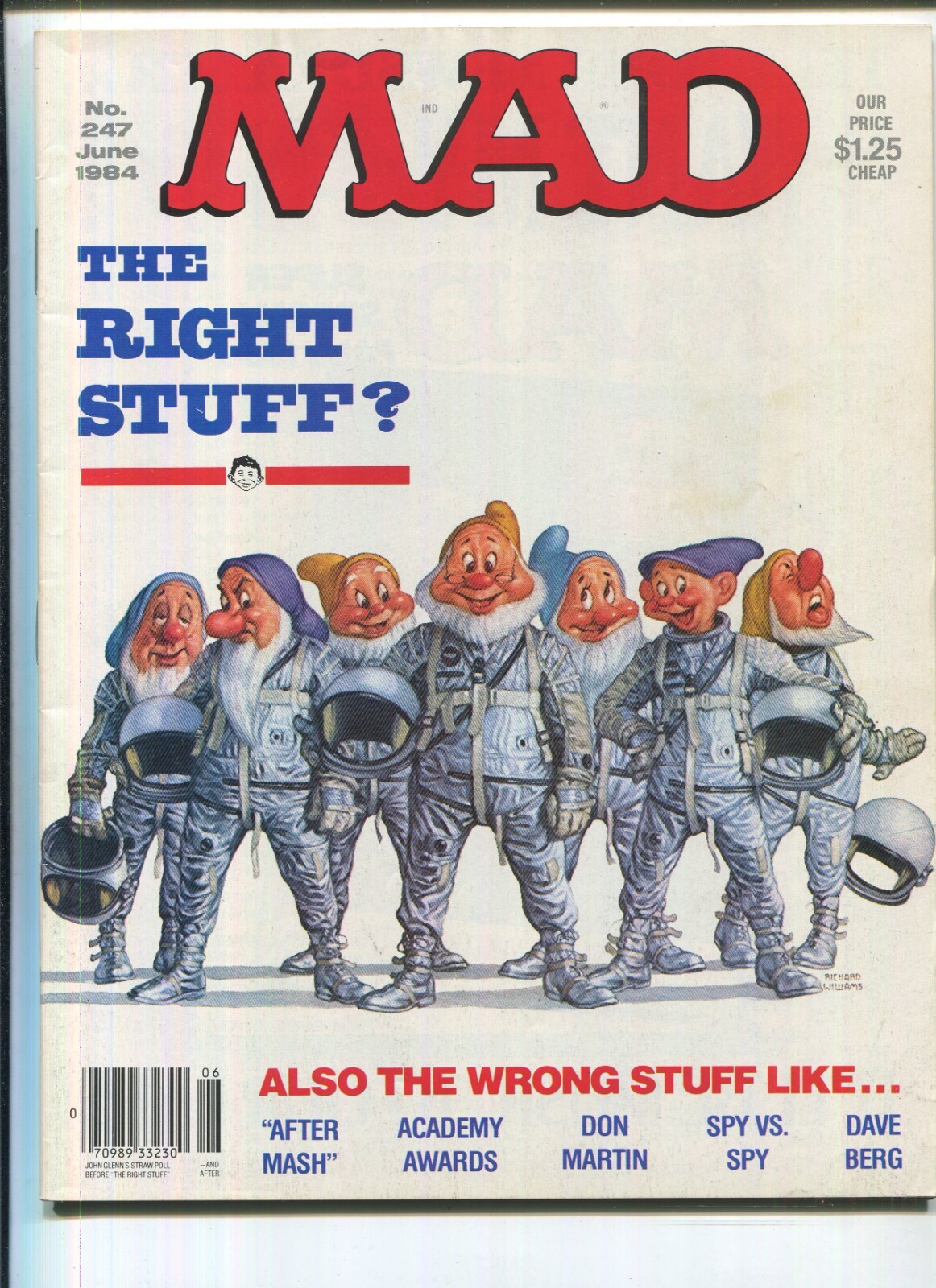 MAD MAGAZINE Alfred E.Neuman Vintage VOTE Poster マッド