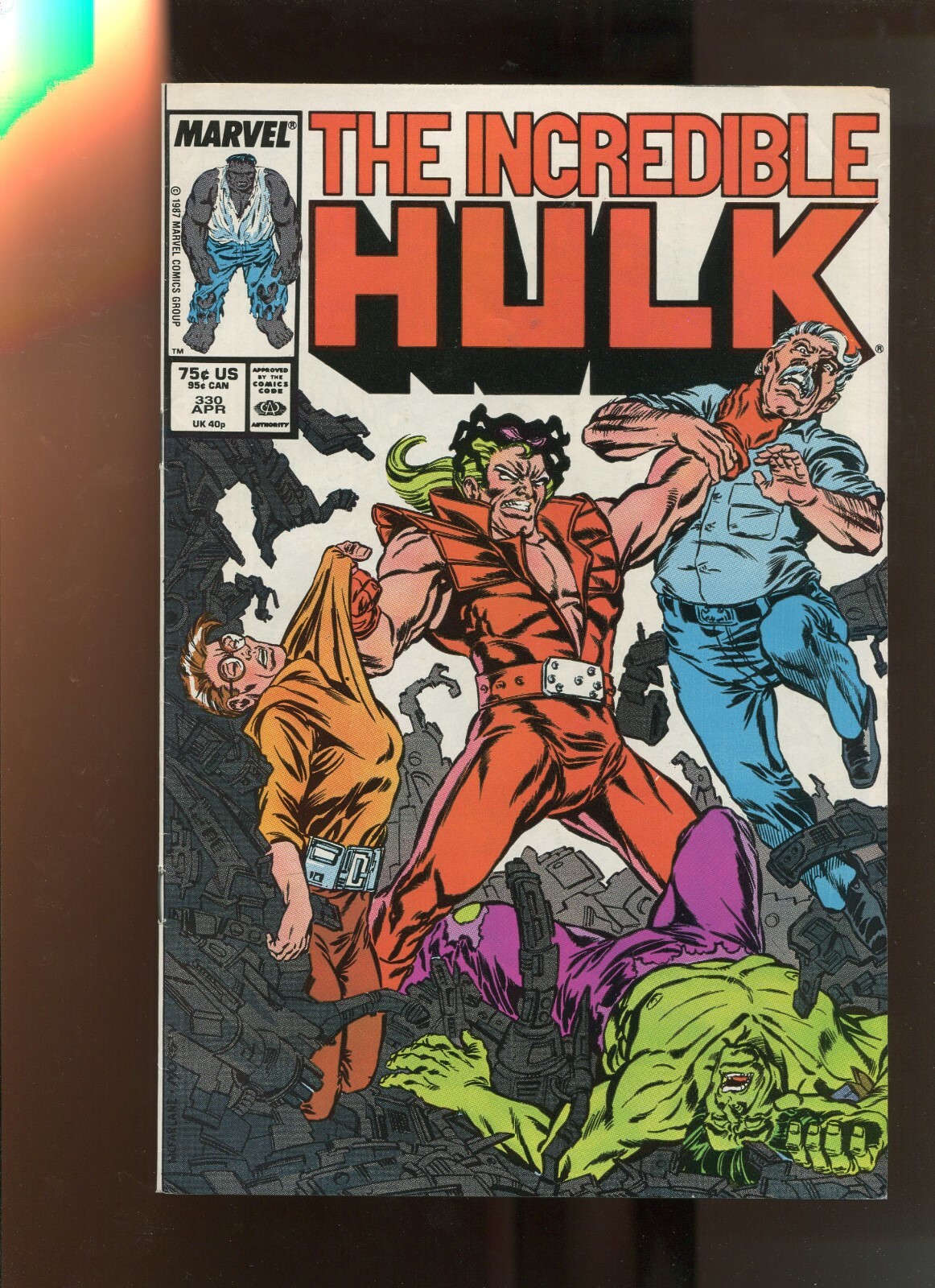 少年漫画 Incredible Hulk #330 *1st McFarlane THE INCREDIBLE HULK 330 (9.2) 1ST MCFARLANE HULK 1987 | eBay