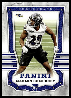 Marlon Humphrey 2017 Panini Rookie Card #163. rookie card picture