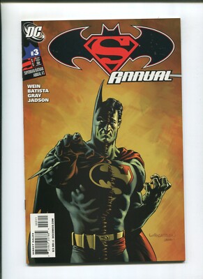 SUPERMAN/BATMAN ANNUAL #3 (9.2) COMPOUND FRACTURE! 2009