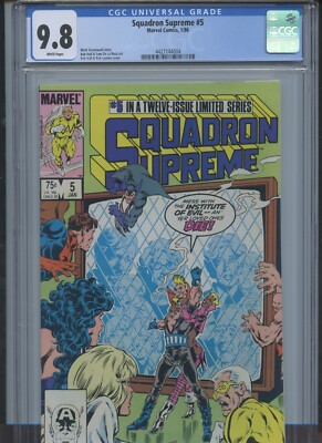 Squadron Supreme #5 1986 CGC 9.8