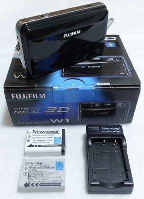 ''Good'' Fujifilm FinePix REAL 3D W1 10.0MP Digital Camera - Black