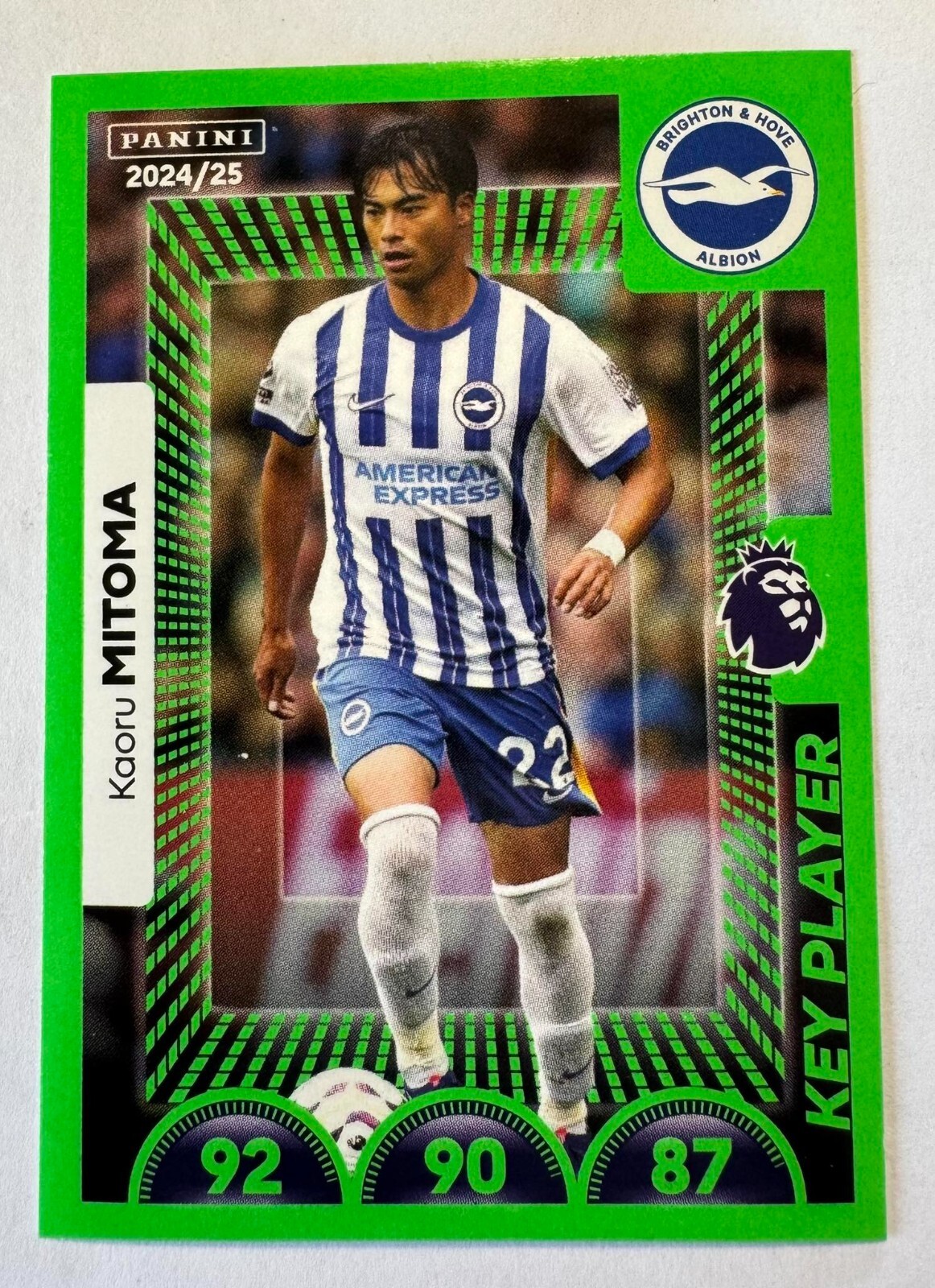164 Kaoru Mitoma (KP) - Panini Premier League 2025