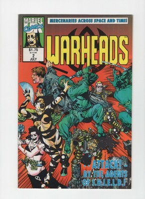 Warheads #2 1992 Marvel Comics UK
