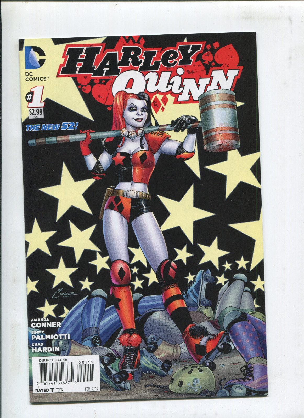 HARLEY QUINN #39 R1C0 616 Trade & Minimal Dress Variant AB