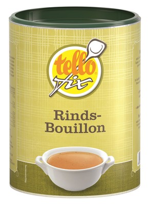 (EUR 14,80/kg) Rinds-Bouillon (540 g) tellofix Fleischbrühe mit Rindfleisch