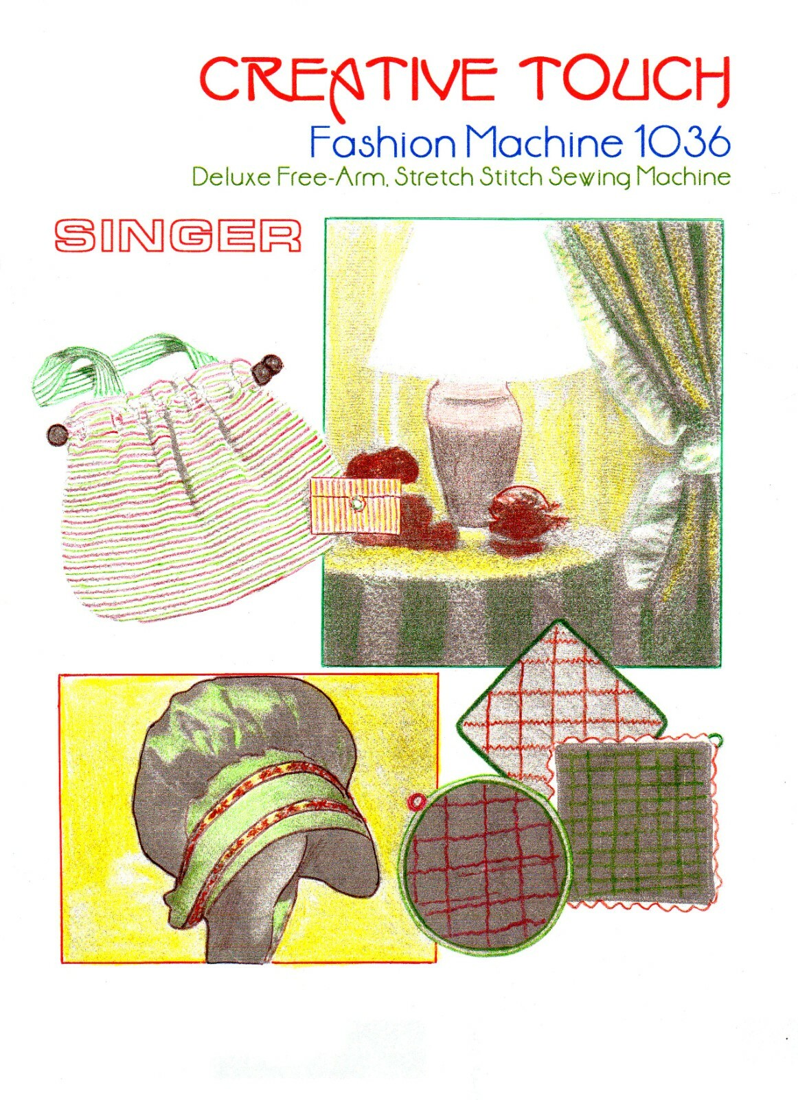 58-Page Deluxe-Edition Instruction Manual, on CD, Singer