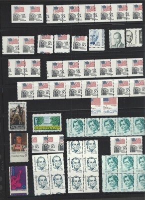 Collection of 597 EFO STAMPS, Mint, NH