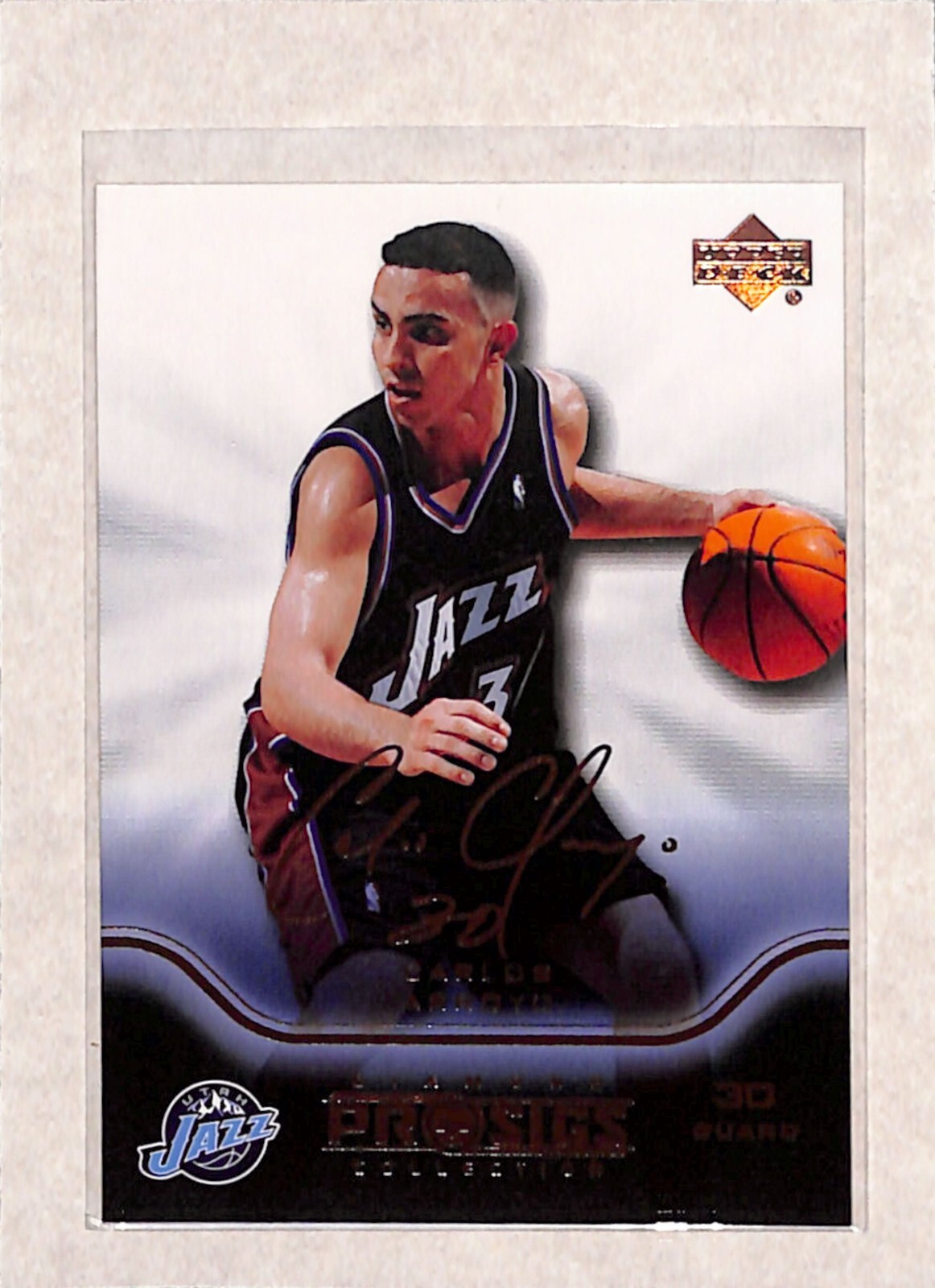 2004 Upper Deck Prosigs #87 Carlos Arroyo Diamond Collection