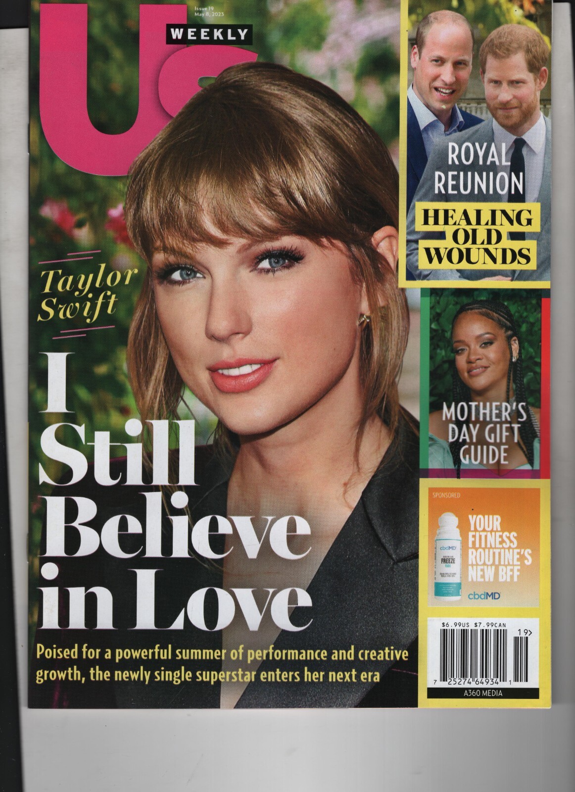 TAYLOR SWIFT MAY 8 2023 US WEEKLY MAGAZINE I STILL BELIEVE