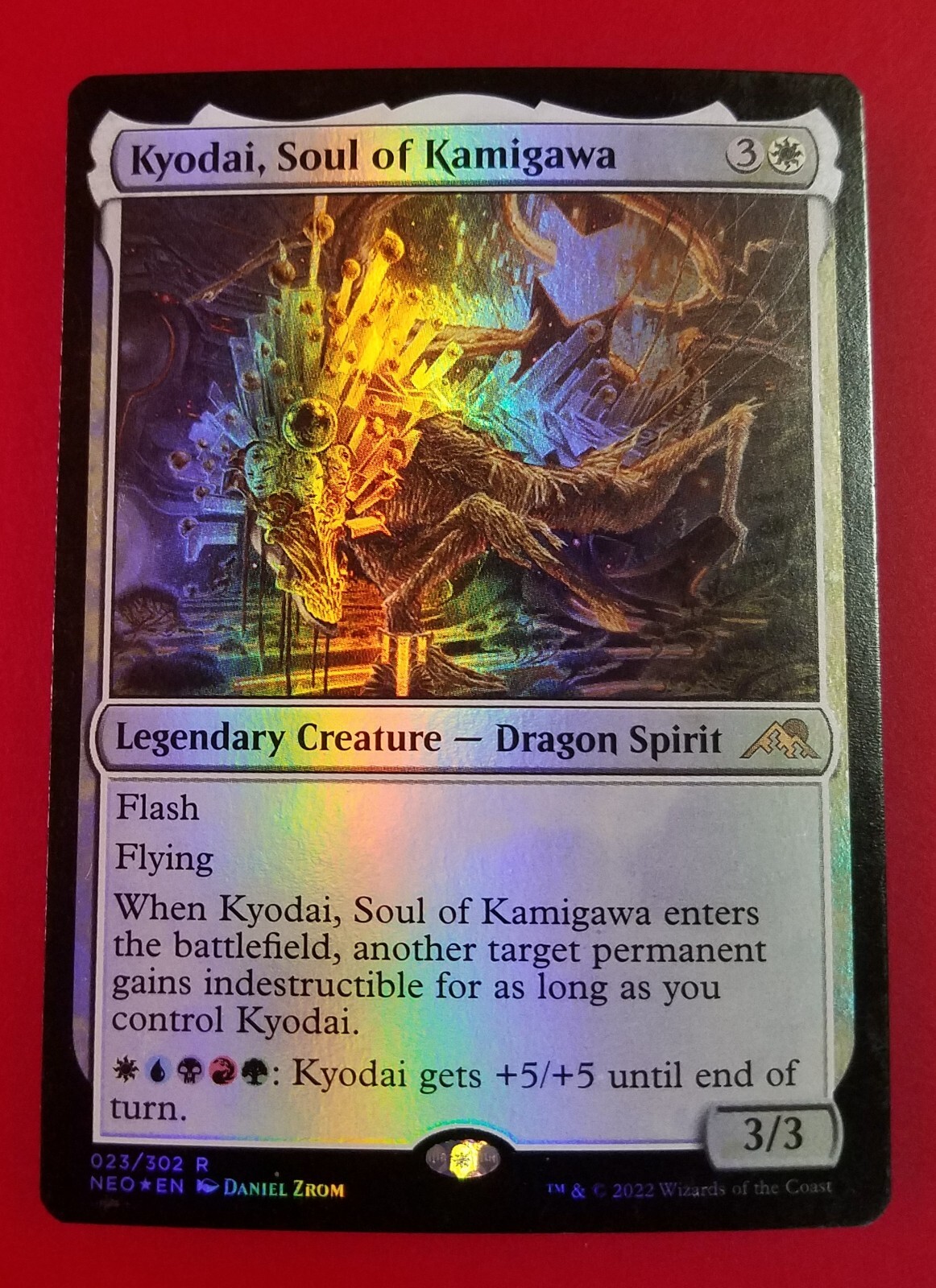 眷者の神童、キナン PSA9 拡張foil 日本語 192)《眷者の神童