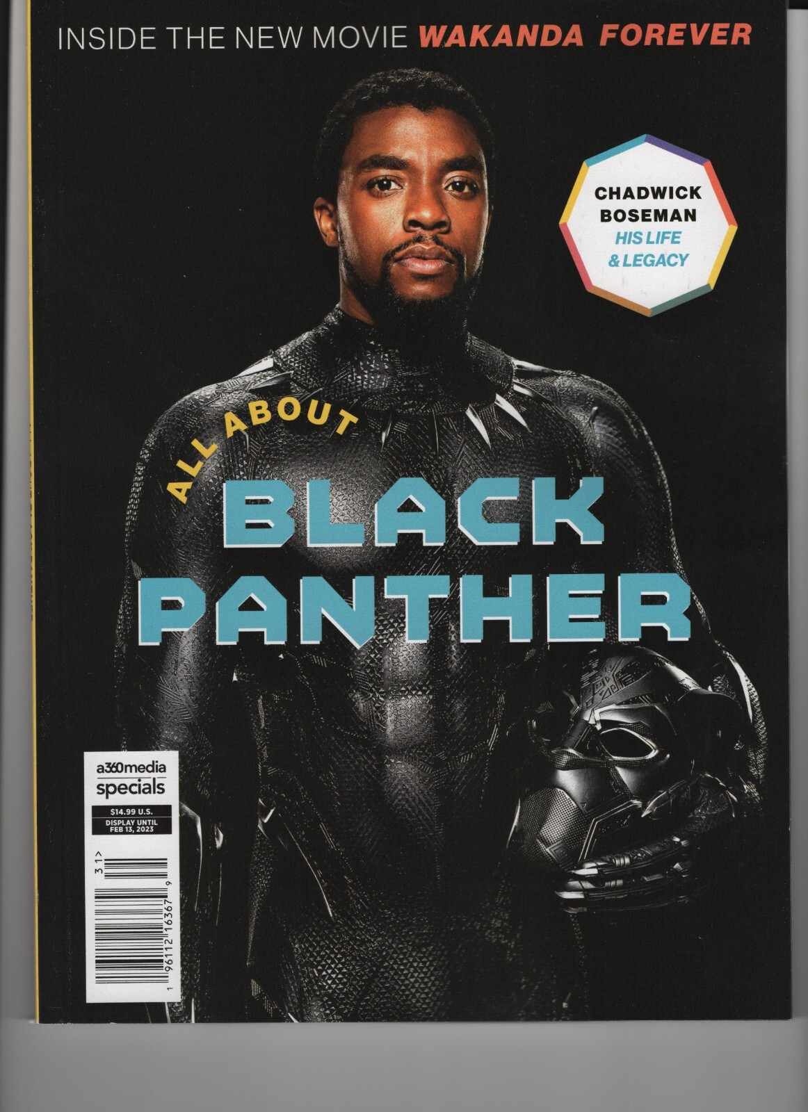 海外限定　all about black panthers ALL ABOUT BLACK PANTHER MAGAZINE 2022 A360 MEDIA CHADWICK