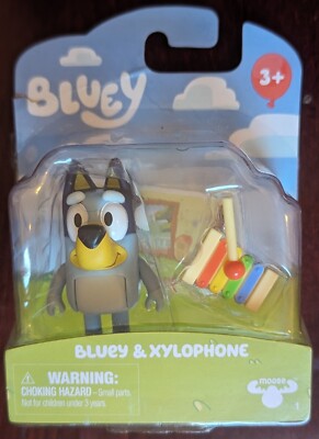 Bluey & Xylophone Story Starter Pack Figure (2.5'') - New (Some Shelf Wear)