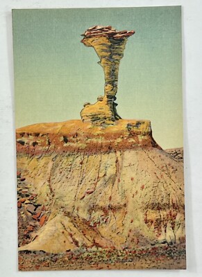 Postcard - The Snow Near Lady Eagle Nest Rock - Petrified Forest, AZ Arizona PC7