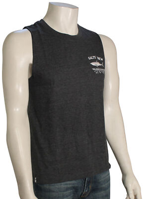 Майка Salty Crew Bruce Muscle Tank — темно-серый вереск — новинка