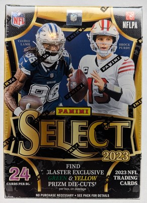 2023-24 Panini Select NFL Football Blaster Box NEW SEALED Green Yellow Stroud