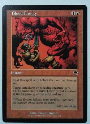 Blood Frenzy *Common* Magic MtG x1 MB2 Mystery Booster 2