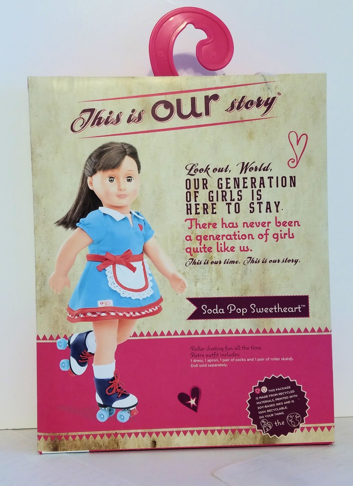 NEW Our Generation Soda Pop Sweetheart Outfit & Garden Party Play sets 18