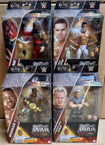 WWE Elite Monday Night Wars Complete Set of 4, (Series 6) w