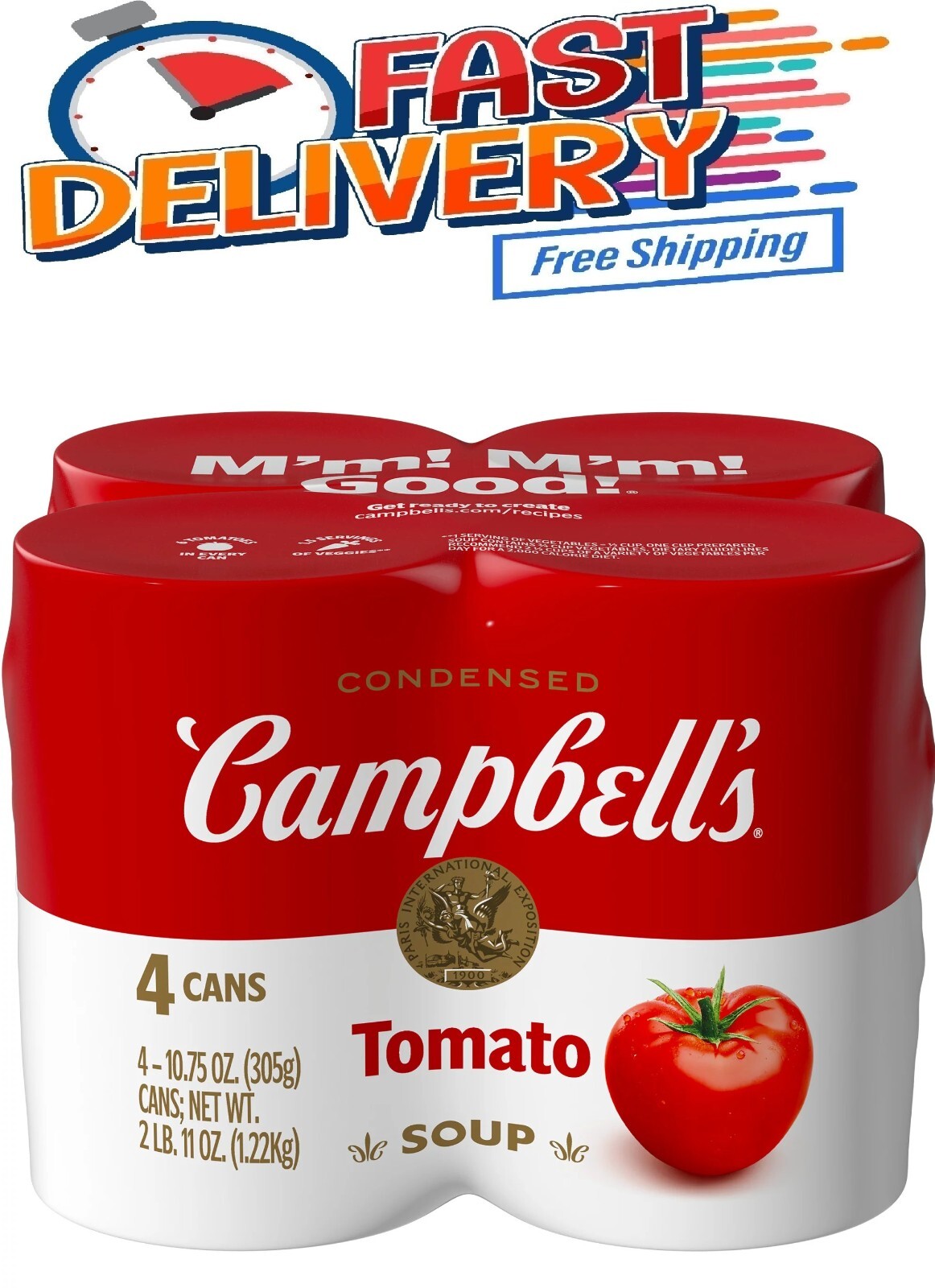 Campbell's Condensed Tomato Soup, 23.2 oz Family Size Can