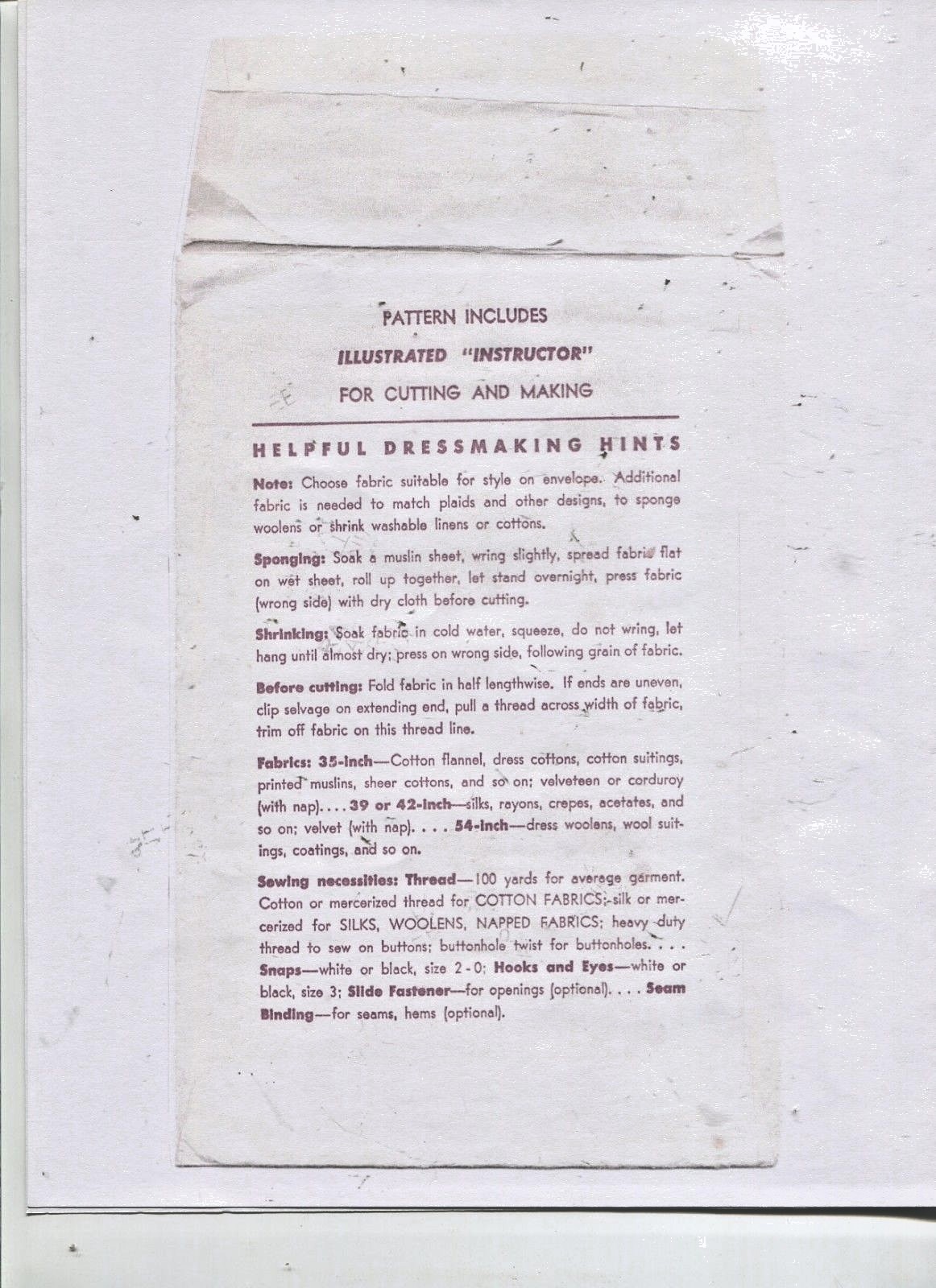 VINTAGE -1948 -18 IN.- DOLLS  BRIDAL& BRIDES MAID GOWN & WARDROBE - PATTERN -#4