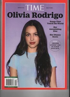 OLIVIA RODRIGO SONGS THAT TOUCH THE WORLD TIME MAGAZINE SPECIAL EDITION 2024
