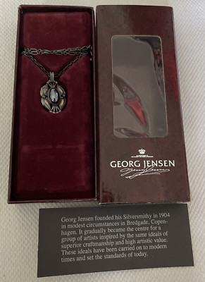 GEORG JENSEN Silver Annual Pendant of the Year 2000 Arssmykke 925 S Denmark