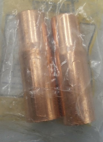 Package of 2x Tweco EL24CT-75H Threaded Nozzle