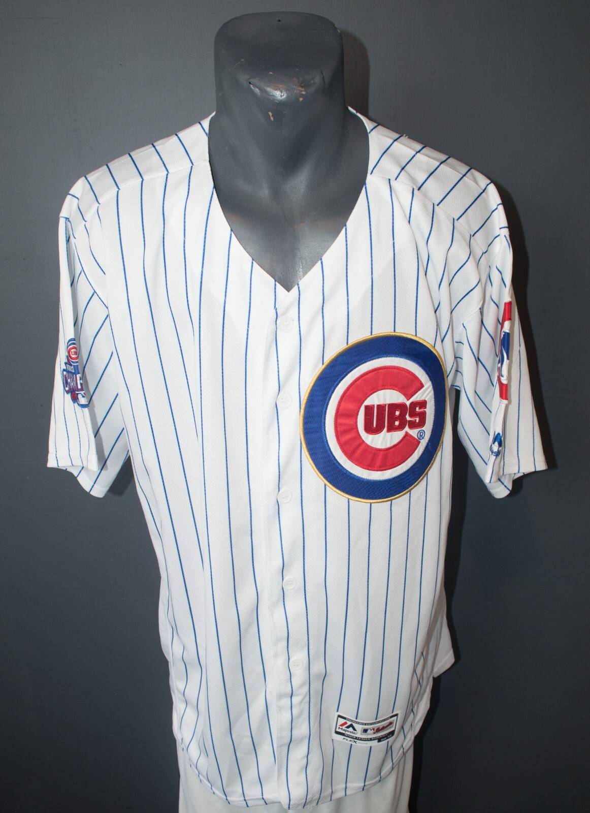 Chicago Cubs 2016 World Series Champion Carroll Jersey Gold