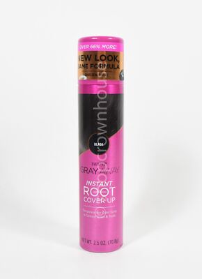 Everpro Gray Away Instant Root Cover Up Temporary Hair Color Spray BLACK