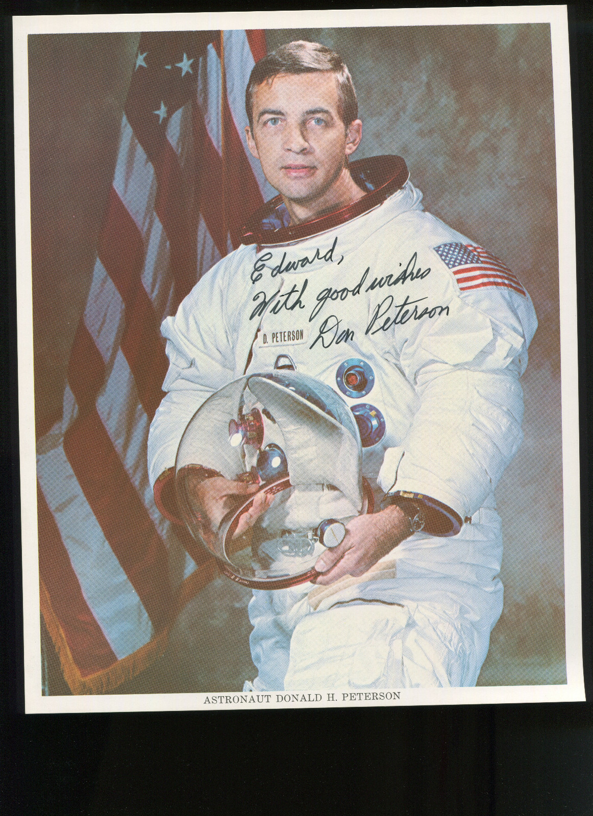 その他 ASTRONAUT DONALD Astronaut Donald Thomas Signed NASA Lithograph | eBay