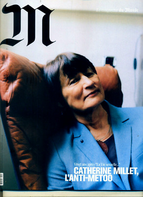 CATHERINE MILLET L'anti METOO ~  M LE Magazine du MONDE 2021 NEW ©TBC  