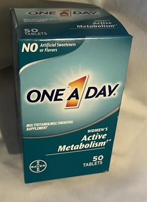 One A Day Women s Active Metabolism Multivitamin, Supplement with Vitamin A, C,