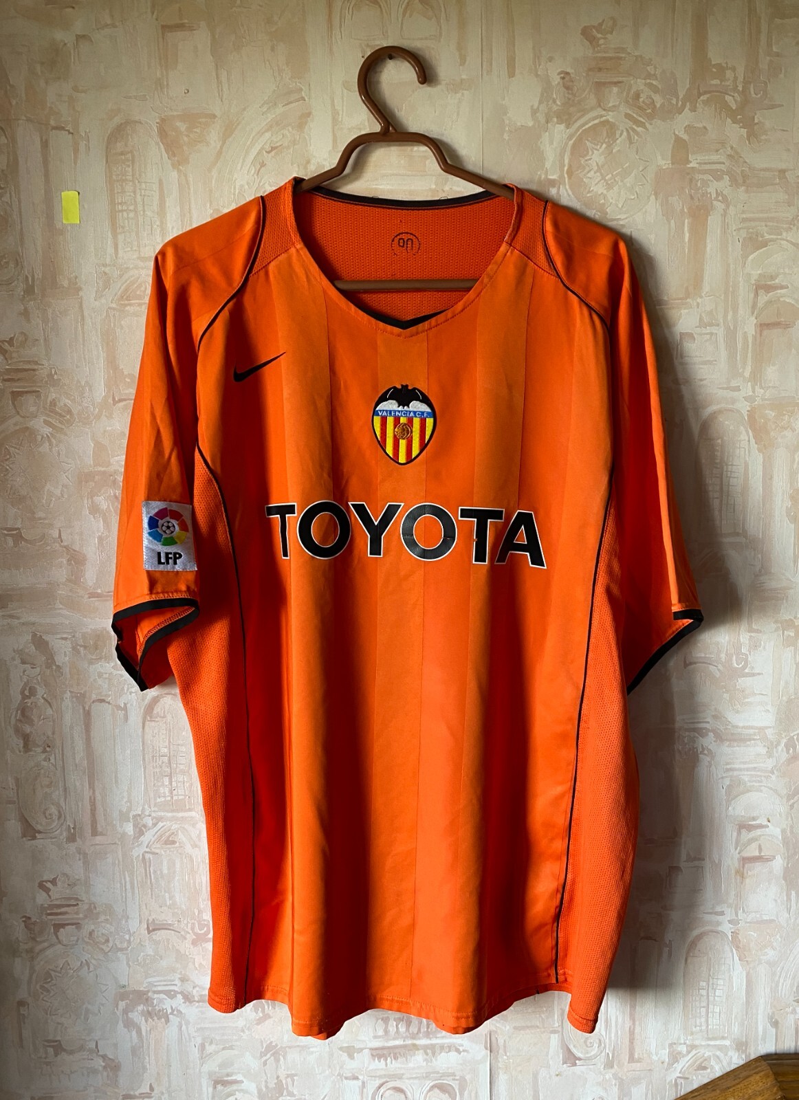 【NIKE】バレンシアFCユニフォーム　M USED 04/05 美品 04-05 バレンシア ユニホーム 04⁄05 バレンシア FC ユニフォーム M