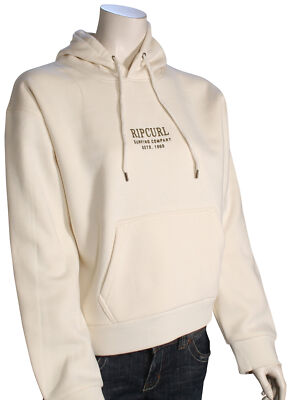 Непринужденный женский пуловер с капюшоном Rip Curl Surf Staple - Bone - Новинка