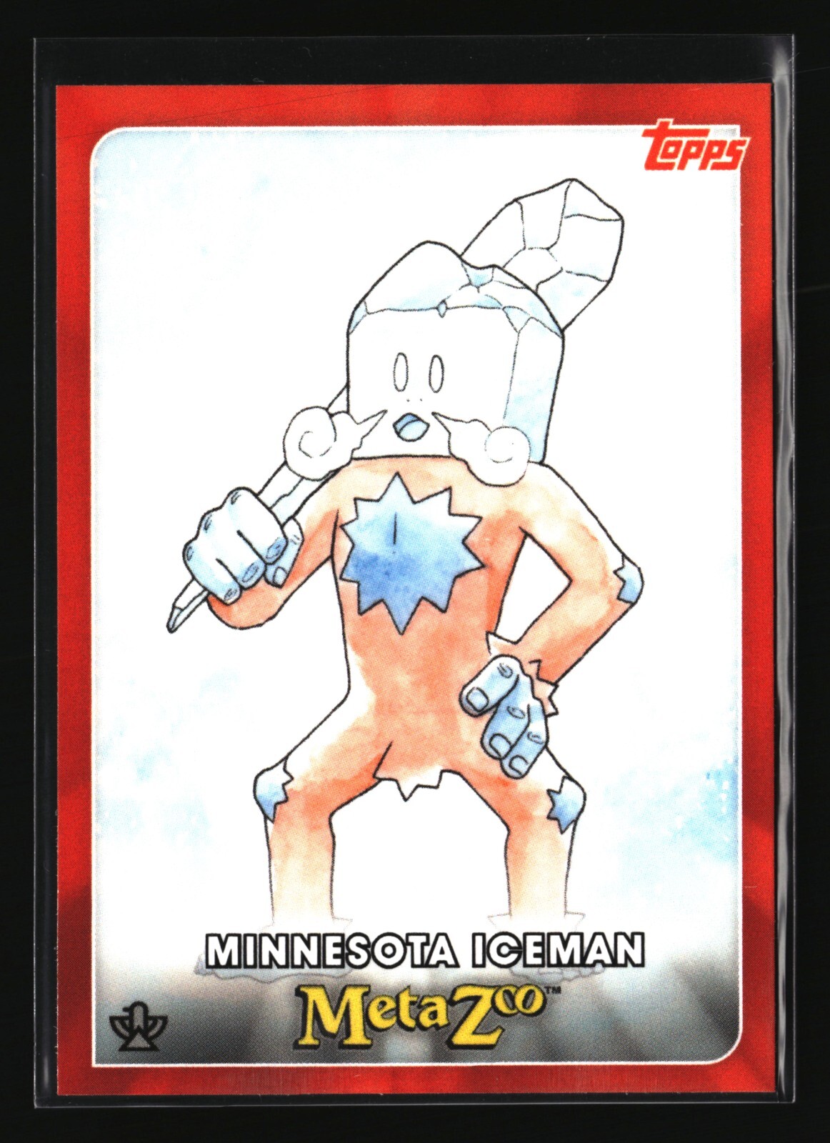 PlayStation4 - Iceman MetaZoo MINNESOTA ICEMAN #43 (2021 Topps Cryptid Nation