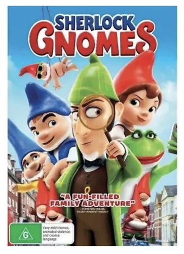 Sherlock Gnomes (DVD) Brand New & Sealed - Region 4 - Picture 1 of 1