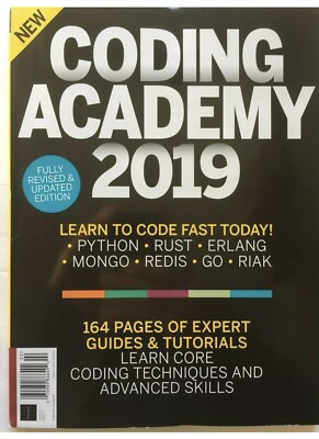 CODING ACADEMY 2019 Computer Programming Skills Python  RUST ERLANG MONGO