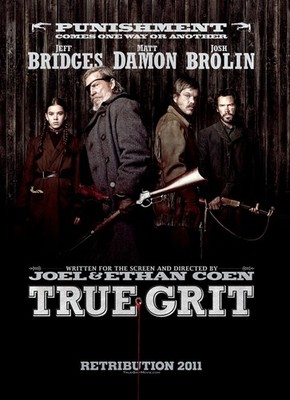 TRUE GRIT, JOEL ETHAN COEN,   repro affiche cinema   (60x80cm), HQ