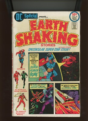 (1975) DC Special #18: BRONZE AGE! ''PRESENTS...EARTH SHAKING STORIES''! (5.5/6.0)