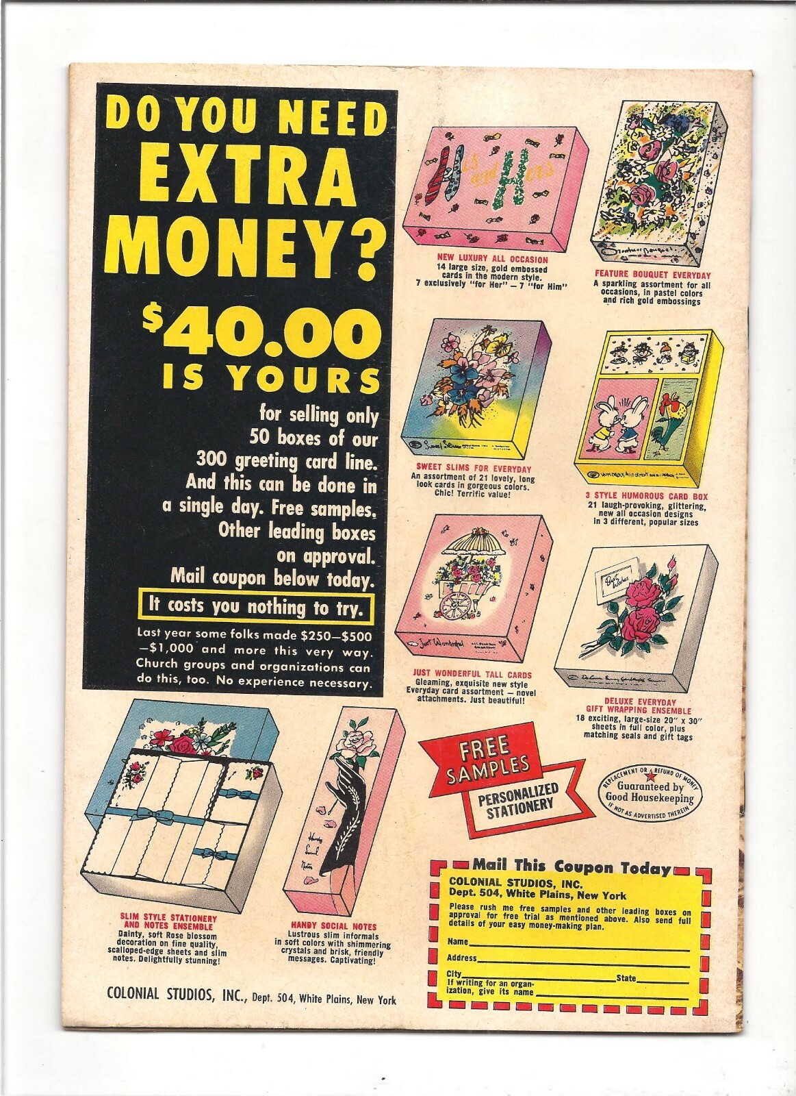 Tarzan Comic (Feb. 1957) Signed by Gordon Scott