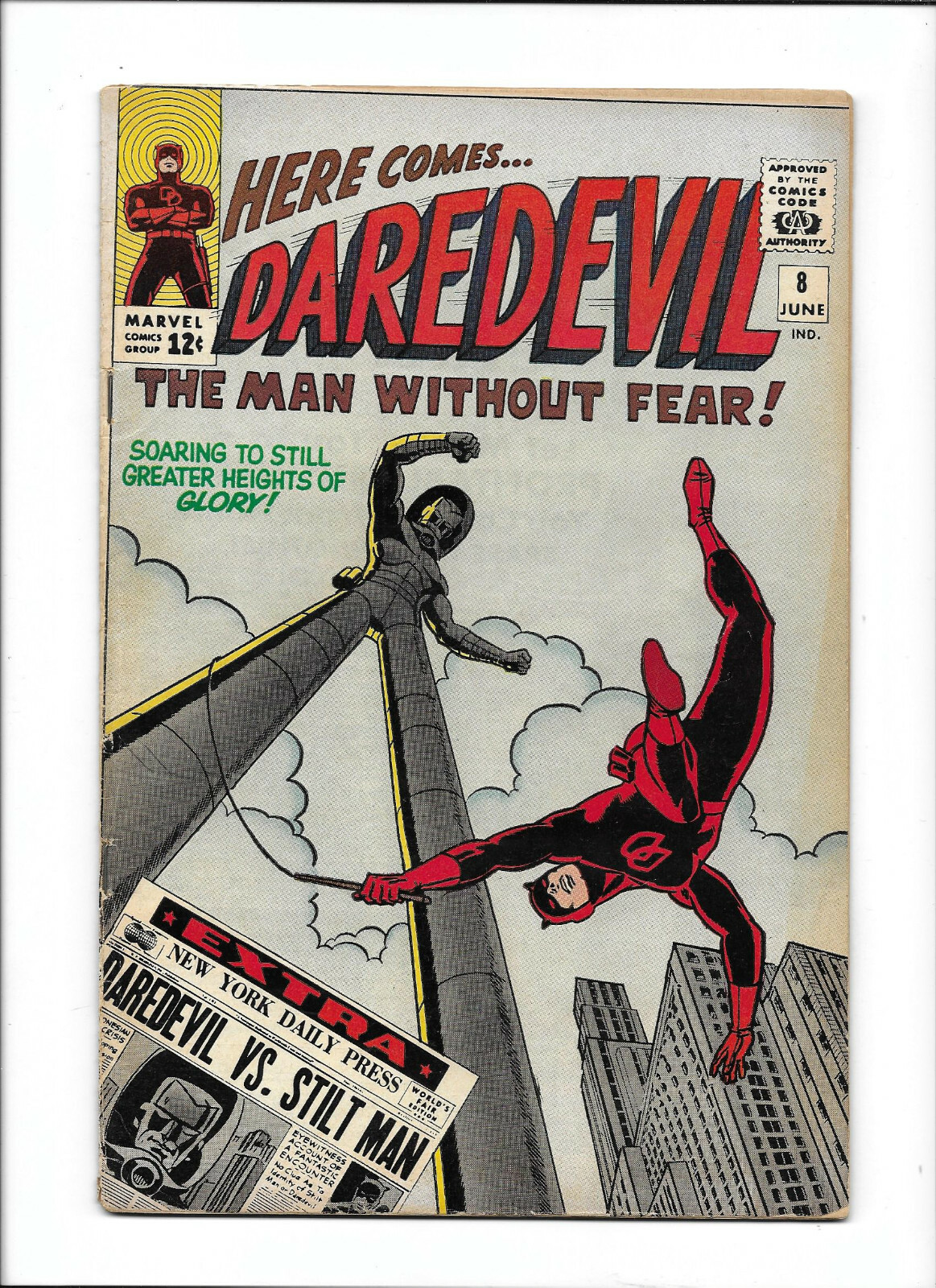 DAREDEVIL #8 [1965 VG+] 