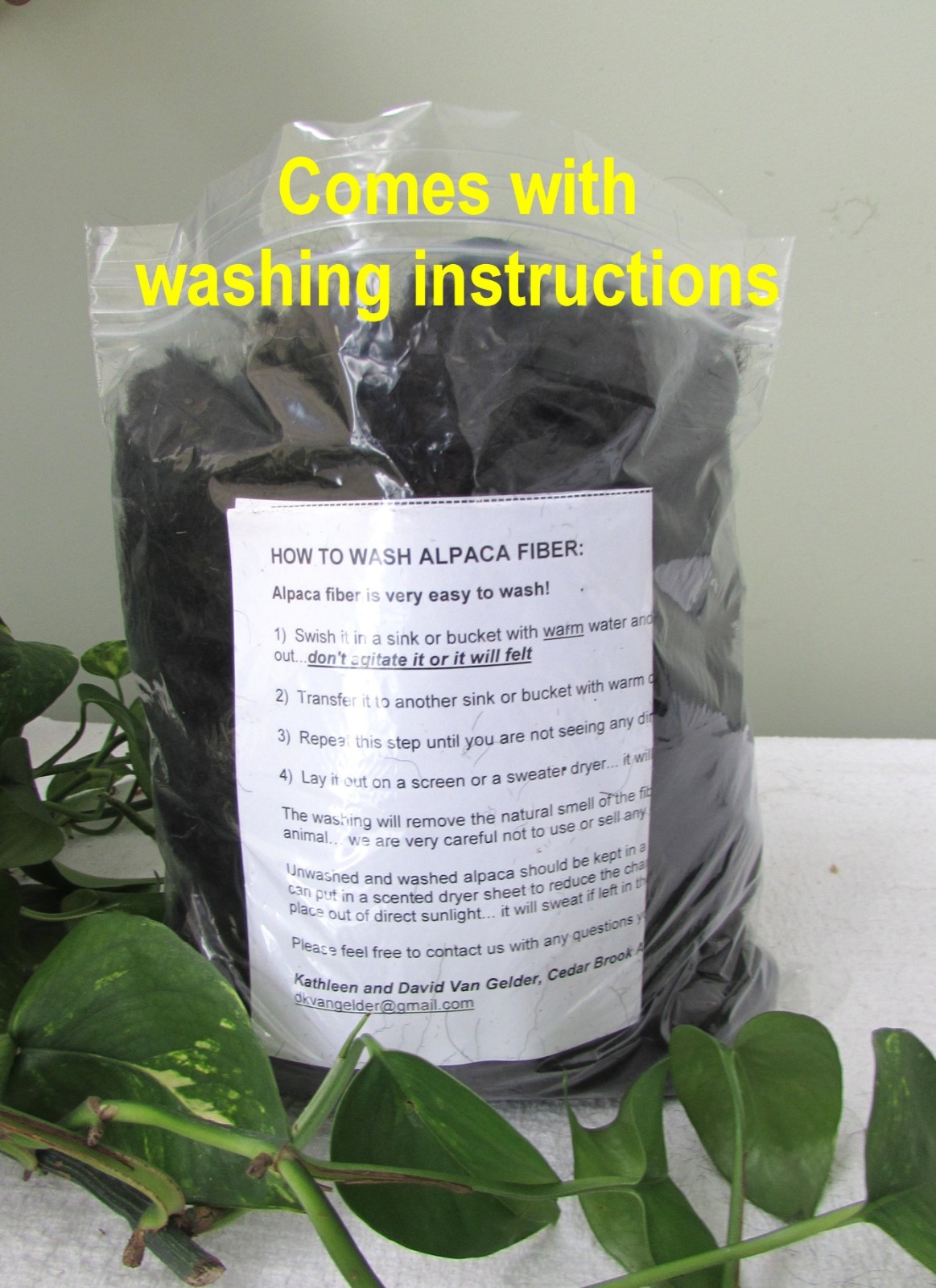 10 Oz! Raw Alpaca 2nds~TRUE BLACK~Wet/Needle Felting-Crafts-Nesting SHIPS FREE!